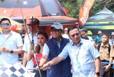 Bupati Didampingi Wabup Buka Piala Bupati Lampung Tengah Samosir Dragbike 2025, Ratusan Pembalap Ramaikan Sirkuit Poncowati