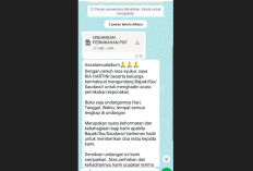 Nomor Pribadi Ketua DPRD Metro Diretas, Warga Diminta Hati-hati