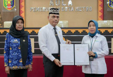 Pemkot Metro Jamin Perlindungan BPJS Ketenagakerjaan Bagi 8.477 Pekerja Non-ASN