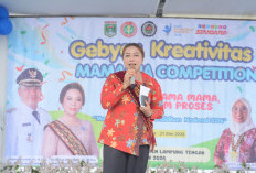 Plt Bunda PAUD Lampung Tengah Resmi Buka Gebyar Kreativitas Mamamia Competition 2026
