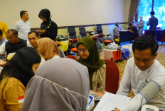 HUT ke-3 Loman Park Hotel Yogyakarta Diisi Aksi Donor Darah hingga Cek Kesehatan Mata Gratis