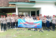 HUT Reserse ke-78, Sat Reskrim Polres Mesuji Gelar Bakti Sosial di Ponpes Hidayatul Mubtadiin