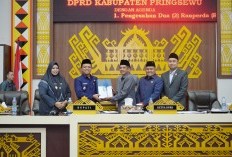 RPJMD 2025–2029 Resmi Disahkan, Pekon Baru dan Ranperda Perumdam Jadi Sorotan DPRD Pringsewu