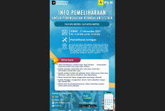 Besok! Sejumlah Wilayah Metro, Jatiagung, dan Sekampung Akan Terdampak Pemadaman Listrik PLN ULP Metro, Siap-siap!