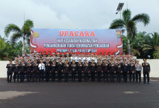 Hari Kesadaran Nasional, Polres Mesuji Beri Penghargaan Personel Berprestasi