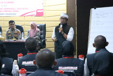 Bupati Ardito Wijaya Tanamkan Semangat Kebangsaan di Diklat Calon Paskibraka Lampung Tengah 2025