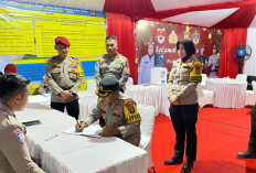 Pastikan Keamanan Nataru, Kapolres Mesuji Cek Pos PAM dan Pos YAN 