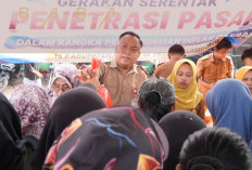 Pasar Murah Pengendalian Inflasi di Tubaba Diserbu Warga, Minyakita dan Beras SPHP Ludes Terjual