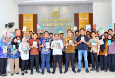 Kantor ATR/BPN Mesuji Hadirkan Pojok Baca, Warga Bisa Baca Buku Sambil Menunggu Antrean