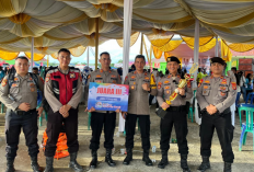 Perahu Hias Polres Mesuji Sabet Juara III di HUT Kabupaten Mesuji ke-17