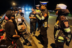 Satgas Operasi Zebra Polres Pringsewu Sisir Ruas Jalan Lintas Barat Sumatera