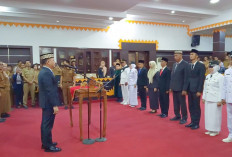  Wali Kota Metro Resmi Lantik 10 Pejabat Baru